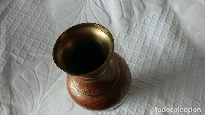 Antig&uuml;edades: PEQUE&Ntilde;O JARR&Oacute;N DE BRONCE? Y ESMALTE - Foto 10