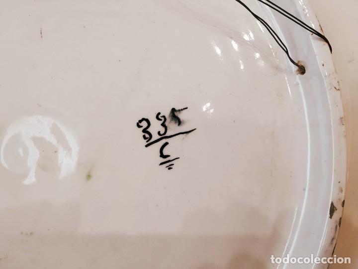 Antig&uuml;edades: GRAN PLATO CER&Aacute;MICA 44 cm - Foto 6