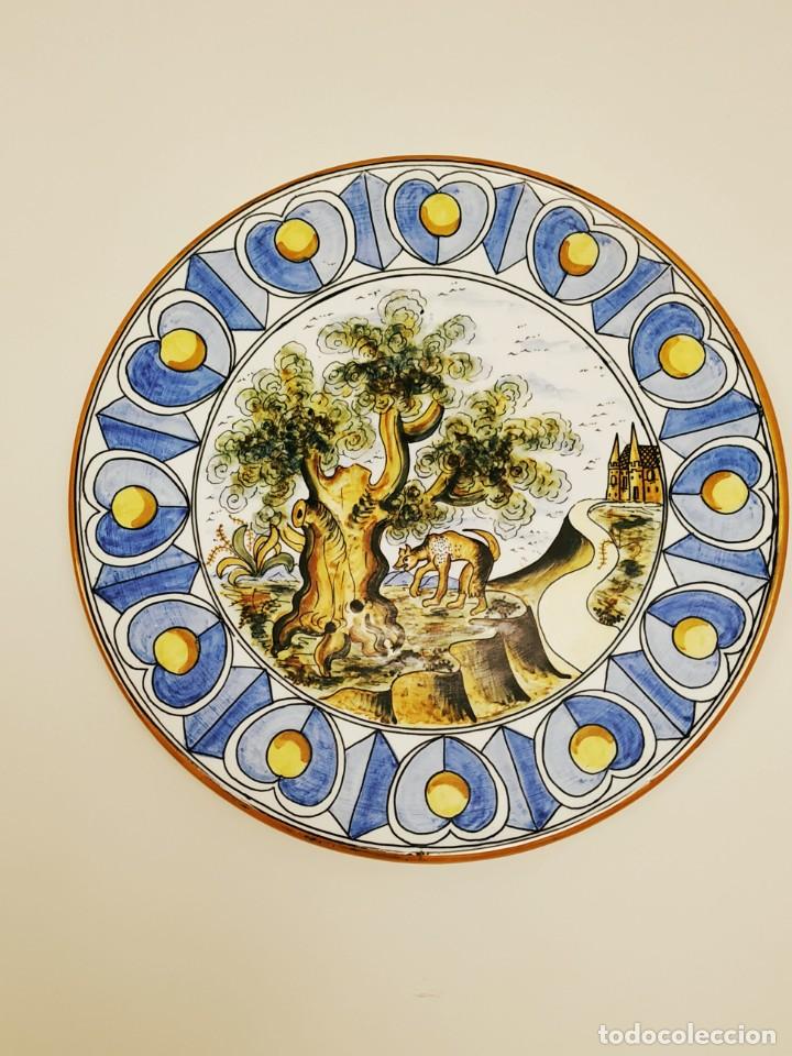 Antig&uuml;edades: GRAN PLATO CER&Aacute;MICA 44 cm - Foto 7