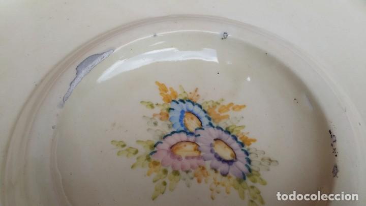 Antig&uuml;edades: GRAN PLATO CER&Aacute;MICA MANISES. - Foto 7