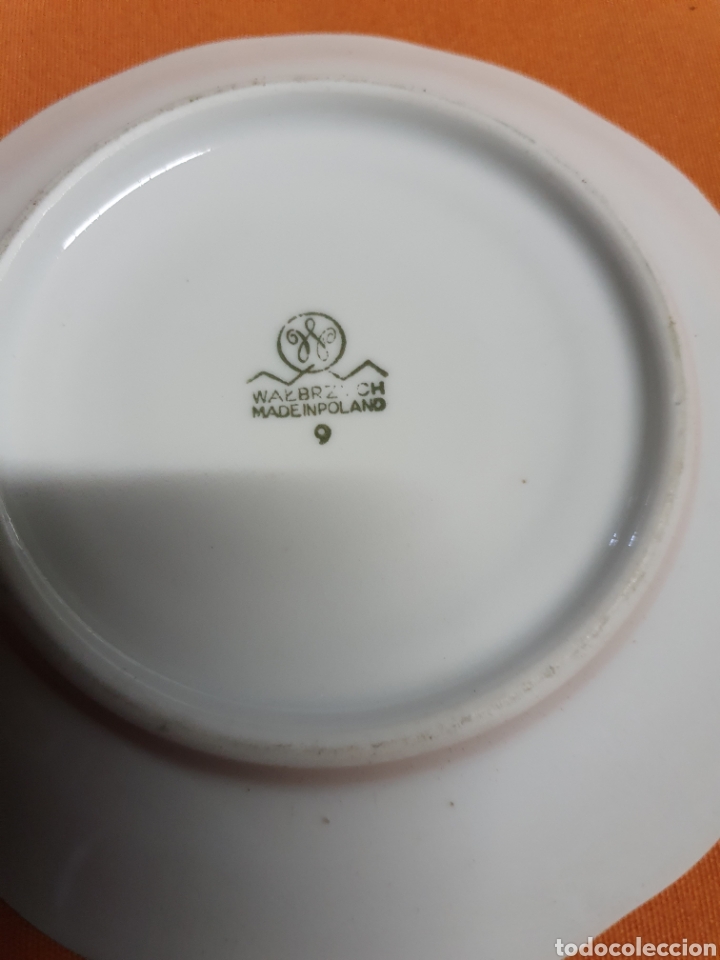 Antig&uuml;edades: 4 tazas Porcelana - Foto 3