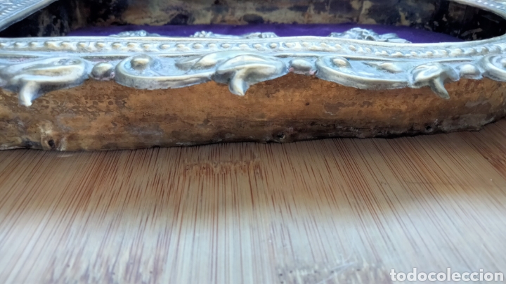 Antig&uuml;edades: RELICARIO METAL GRAN PODER DE SEVILLA - Foto 5