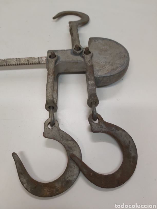 Antig&uuml;edades: Bascula romana Desiderio Bage Huesca - Foto 2