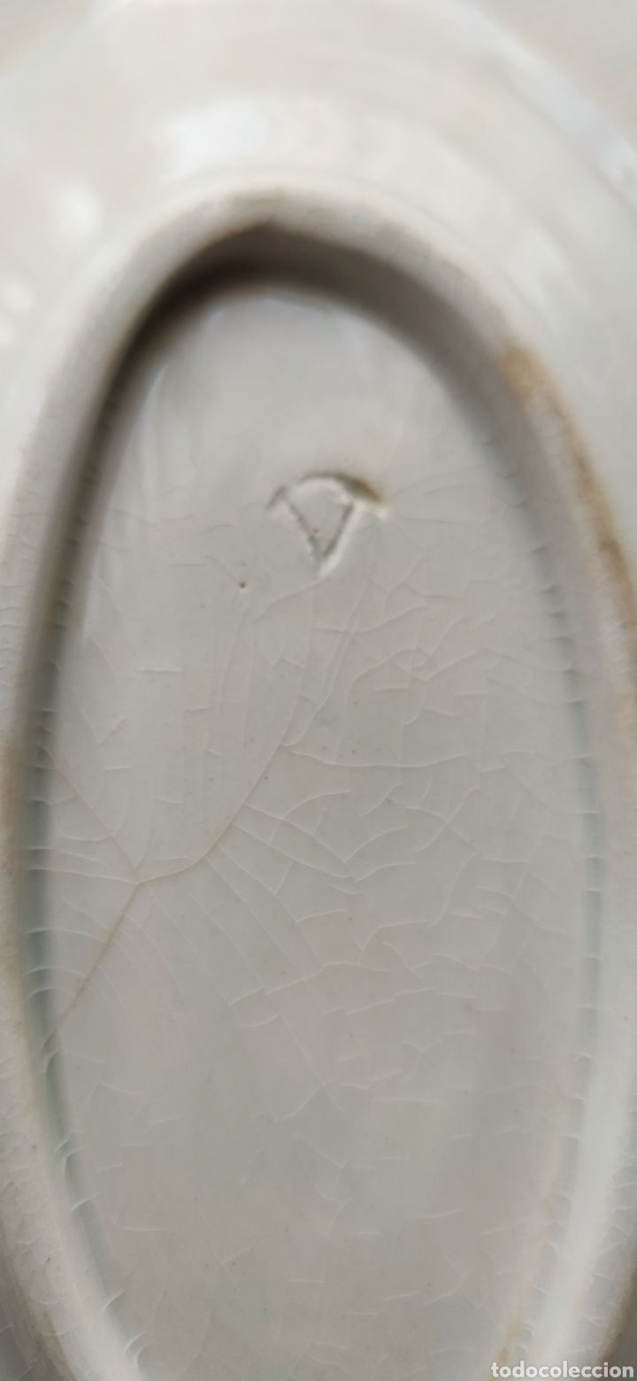 Antig&uuml;edades: BANDEJAS DE CERAMICA - Foto 7