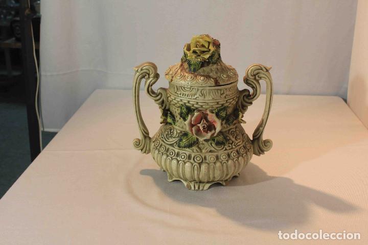 Antig&uuml;edades: CENTRO DE MESA PORCELANA VISCONTI - Foto 3