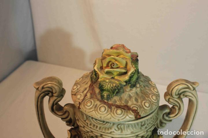 Antig&uuml;edades: CENTRO DE MESA PORCELANA VISCONTI - Foto 9