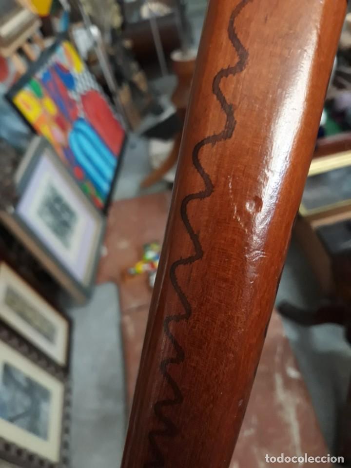 Antig&uuml;edades: BASTON MADERA de caoba con CABEZA DE CABALLO - Foto 6