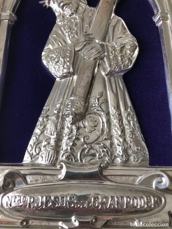 Antig&uuml;edades: PLACA ORFEBRERIA GRAN PODER SEVILLA - Foto 3