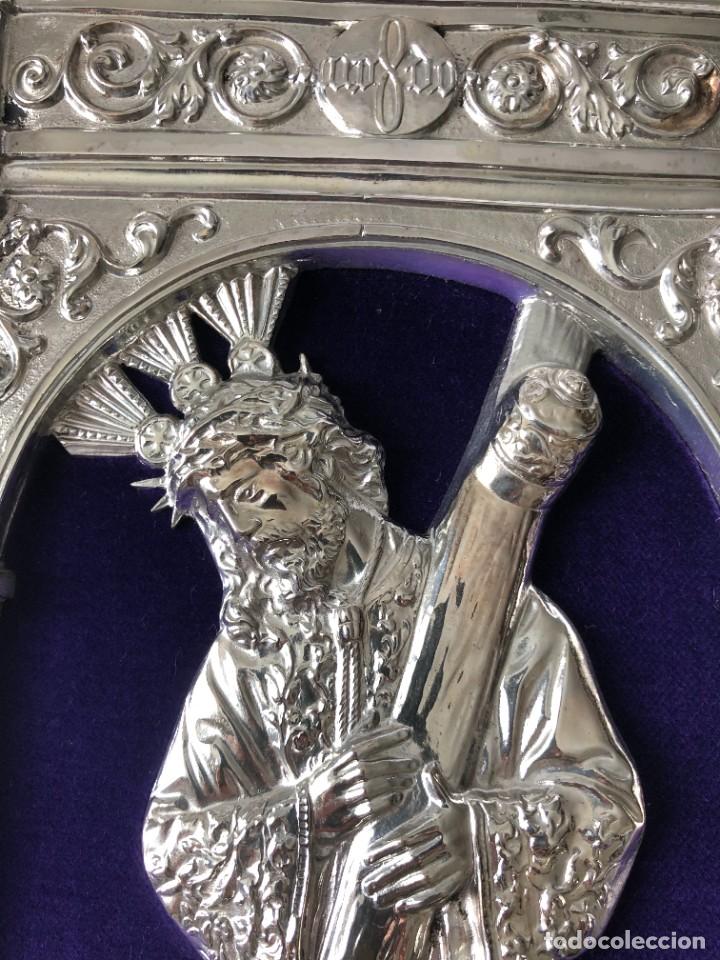 Antig&uuml;edades: PLACA ORFEBRERIA GRAN PODER SEVILLA - Foto 4