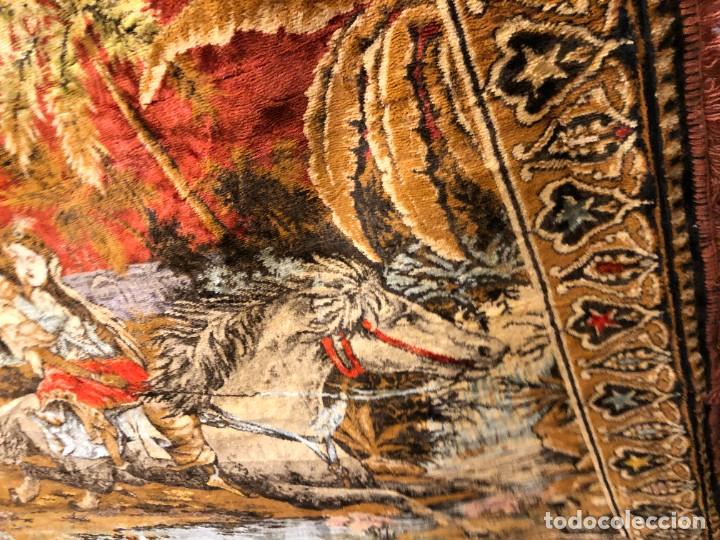 Antig&uuml;edades: GRAN TAPIZ ESCENA ORIENTAL - Foto 5