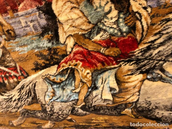 Antig&uuml;edades: GRAN TAPIZ ESCENA ORIENTAL - Foto 6