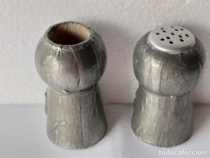 Antig&uuml;edades: Conjunto de salero y palillero - Foto 6