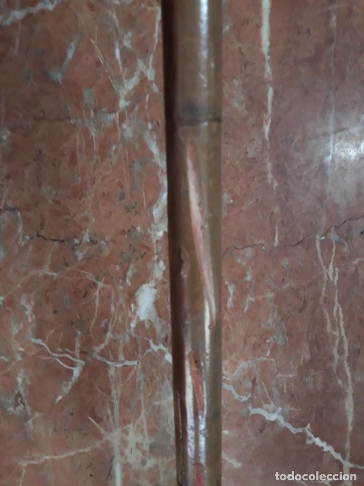 Antig&uuml;edades: BASTON MADERA TALLADA.CABEZA BESTIA - Foto 4