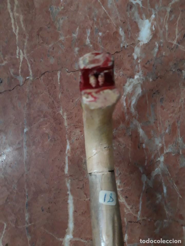 Antig&uuml;edades: BASTON MADERA TALLADA.CABEZA BESTIA - Foto 6
