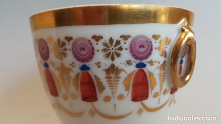 Antig&uuml;edades: CUENCO IMPERIO DE PORCELANA FRANCESA - Foto 5