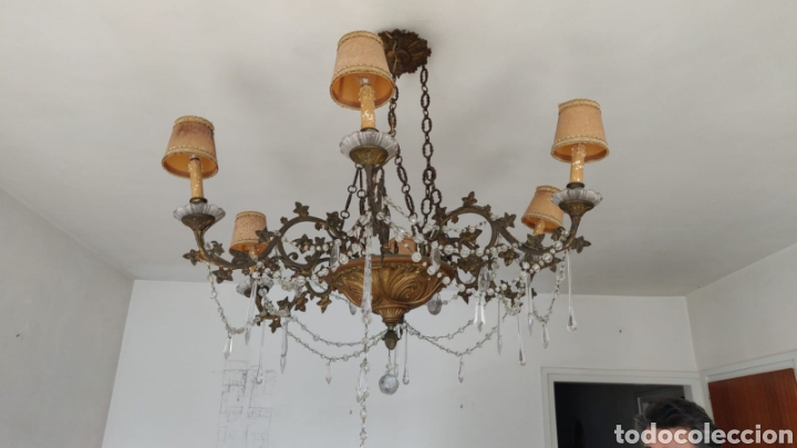 Antig&uuml;edades: Lampara antigua - Foto 2