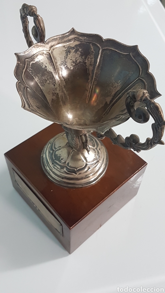Antig&uuml;edades: TROFEO COPA PLATA ANTIGUA CONTRASTADA - Foto 6