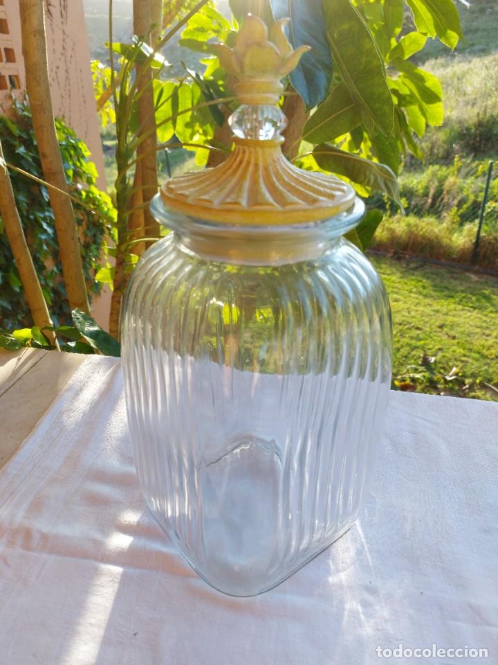 Antig&uuml;edades: BOTE DE CRISTAL GIGANTE - Foto 5