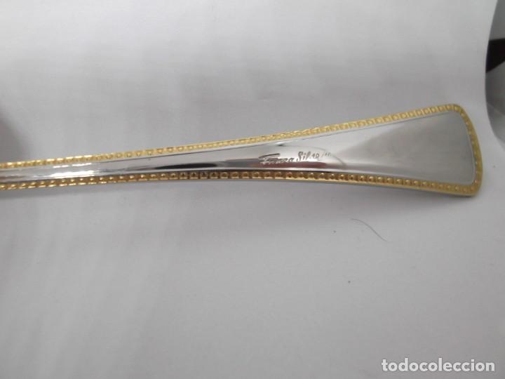Antig&uuml;edades: Cubiertos de Farco de acero.Vintage - Foto 5