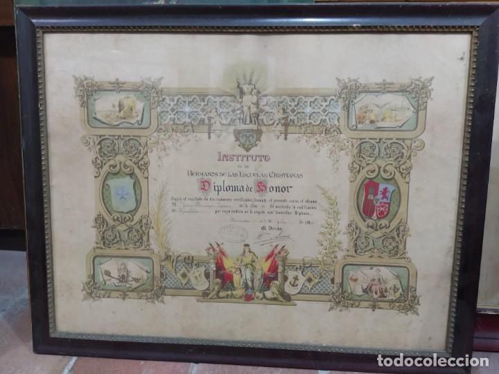 Antiquit&eacute;s: Diploma de honor de Hermanas de las Escuelas Cristianas - 1915