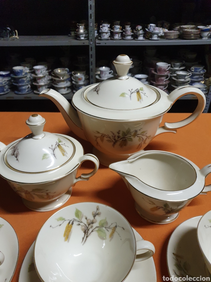 Antig&uuml;edades: Juego de caf&eacute; Porcelana - Foto 2