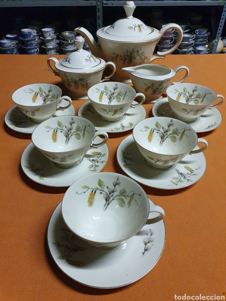 Antig&uuml;edades: Juego de caf&eacute; Porcelana - Foto 1