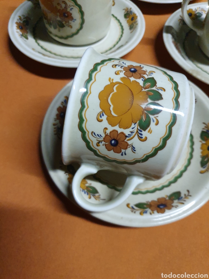 Antig&uuml;edades: Juego de caf&eacute; Porcelana - Foto 2