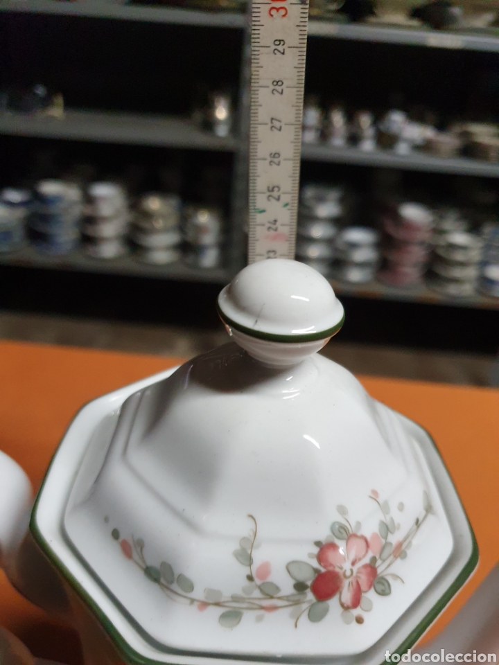 Antig&uuml;edades: Cafetera Porcelana - Foto 2