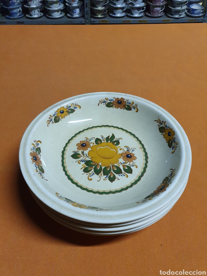 Antig&uuml;edades: 5 cuencos Porcelana - Foto 1