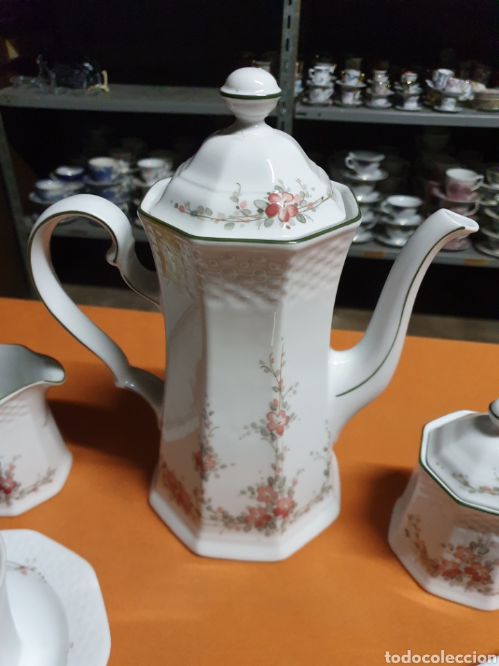 Antig&uuml;edades: Juego de caf&eacute; Porcelana - Foto 2