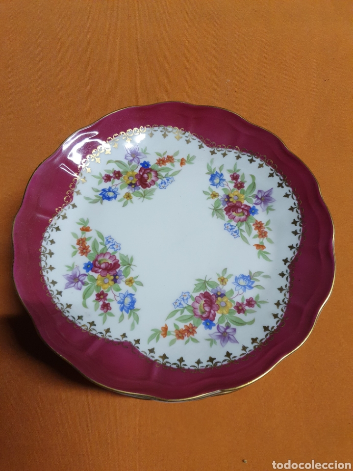 Antig&uuml;edades: 6 platos Porcelana - Foto 1