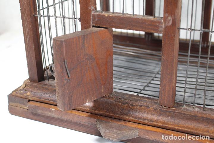 Antig&uuml;edades: jaula de madera - Foto 5