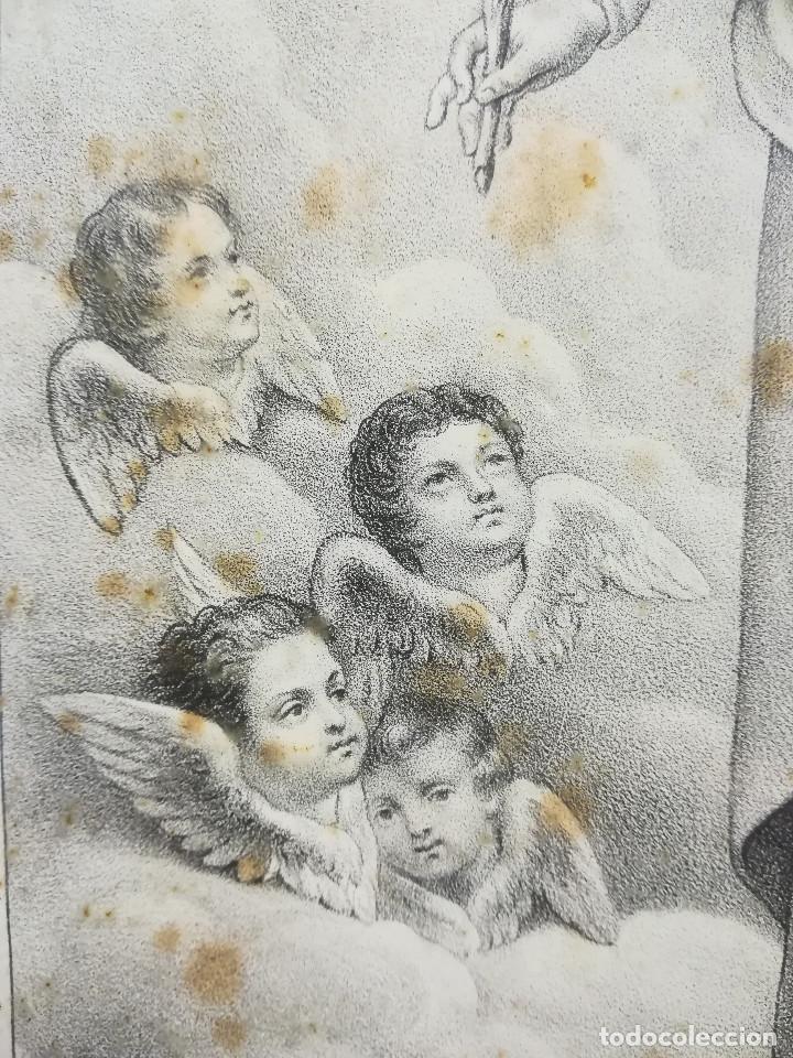 Antig&uuml;edades: IMAGEN RELIGIOSA ENMARCADA - Foto 3