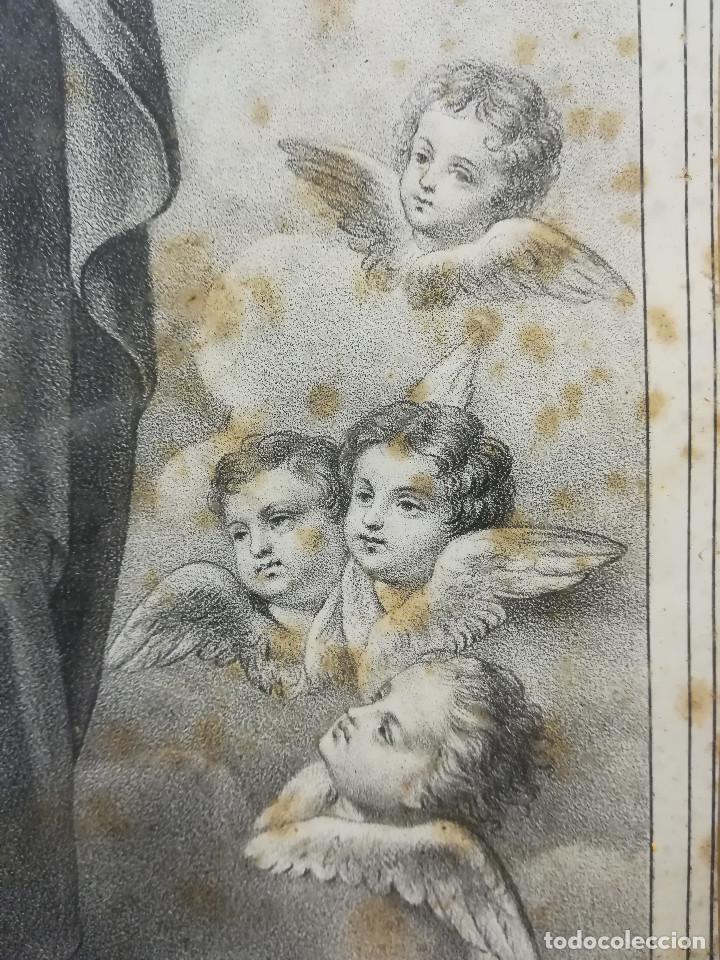 Antig&uuml;edades: IMAGEN RELIGIOSA ENMARCADA - Foto 5