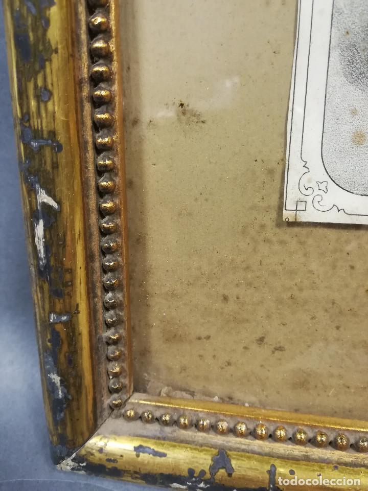 Antig&uuml;edades: IMAGEN RELIGIOSA ENMARCADA - Foto 6
