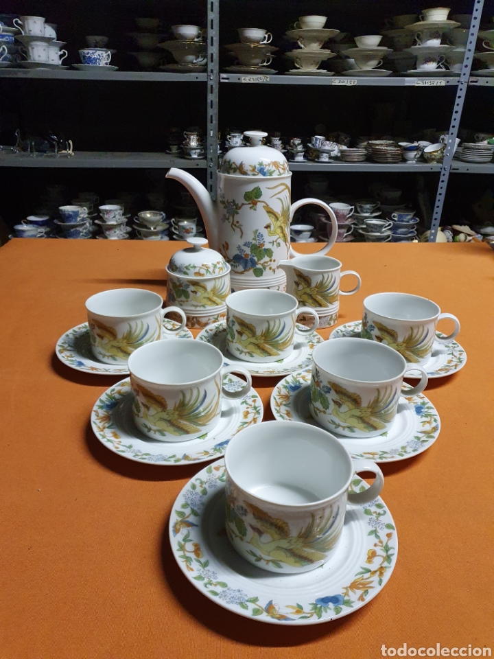 Antig&uuml;edades: Juego de caf&eacute; Porcelana - Foto 1