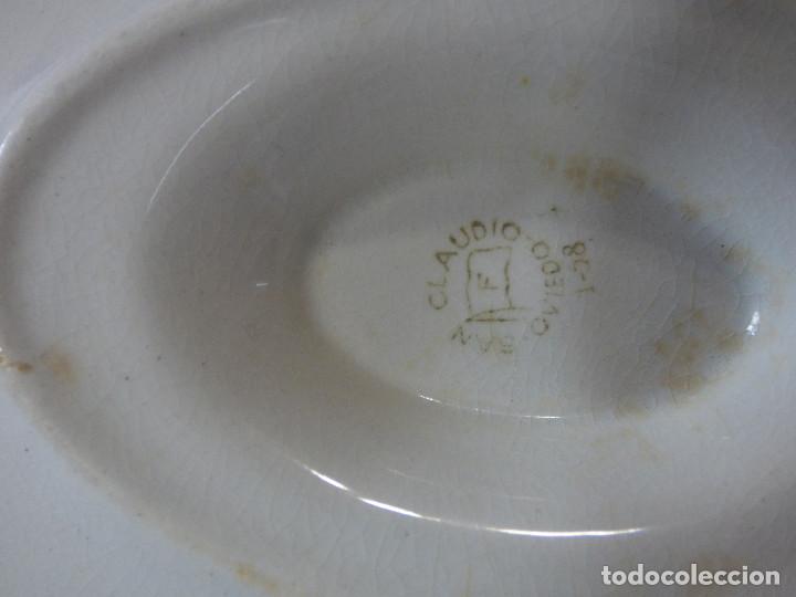 Antig&uuml;edades: Salsera porcelana. - Foto 4