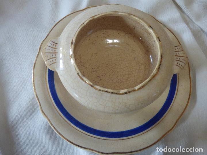 Antig&uuml;edades: Salsera porcelana. - Foto 2