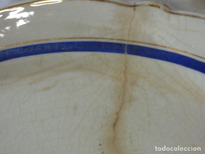 Antig&uuml;edades: Bandeja porcelana. - Foto 3