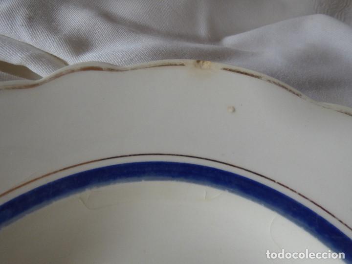 Antig&uuml;edades: Platos de porcelana. - Foto 4