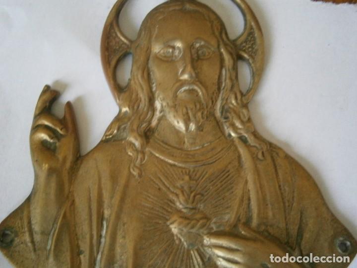 Antig&uuml;edades: CRISTO DE METAL ANTIGUO - Foto 4