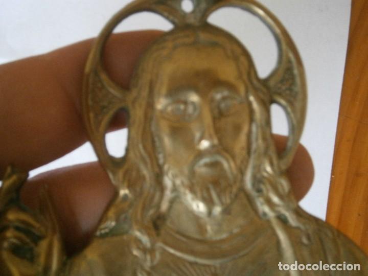 Antig&uuml;edades: CRISTO DE METAL ANTIGUO - Foto 6