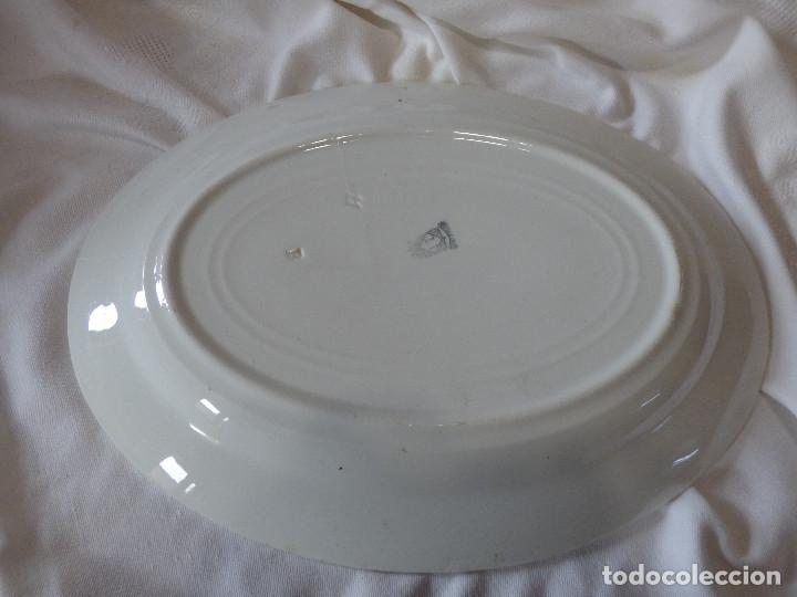 Antig&uuml;edades: Bandeja porcelana. - Foto 2