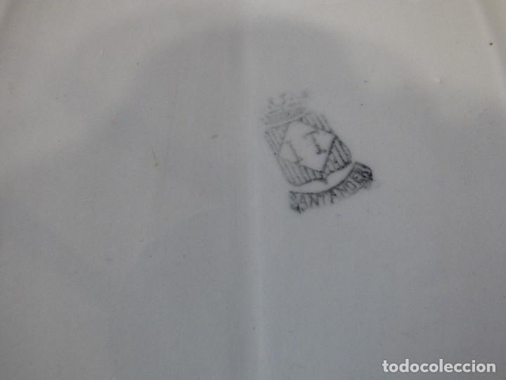 Antig&uuml;edades: Bandeja porcelana. - Foto 3