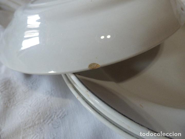 Antig&uuml;edades: Platos porcelana. - Foto 4