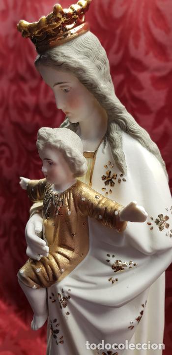 Antig&uuml;edades: VIRGEN CON NI&Ntilde;O EN BRAZOS - Foto 4