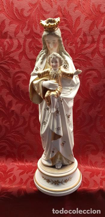 Antig&uuml;edades: VIRGEN CON NI&Ntilde;O EN BRAZOS - Foto 1