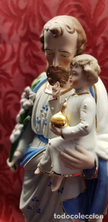 Antig&uuml;edades: SAN JOS&Eacute; CON NI&Ntilde;O EN BRAZOS - Foto 3