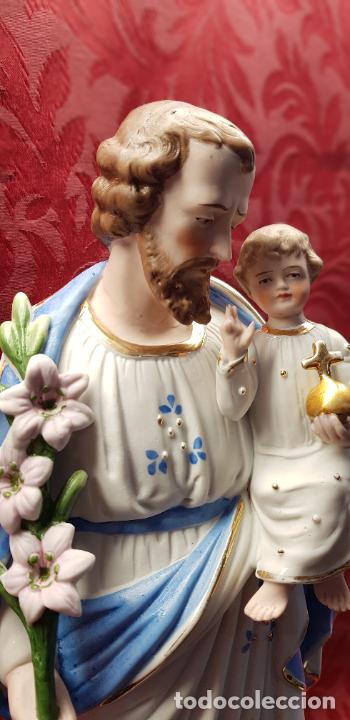 Antig&uuml;edades: SAN JOS&Eacute; CON NI&Ntilde;O EN BRAZOS - Foto 5