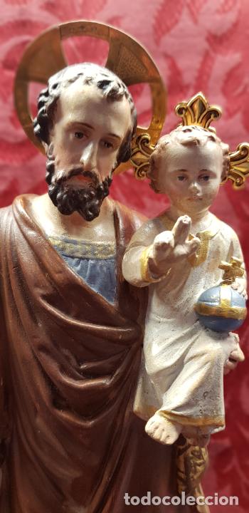 Antig&uuml;edades: SAN JOS&Eacute; CON NI&Ntilde;O EN BRAZOS - Foto 2